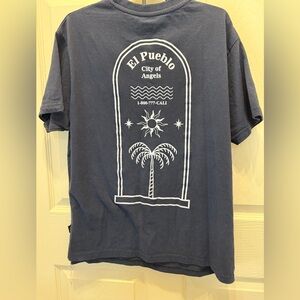 El Pueblo Navy Graphic Tee